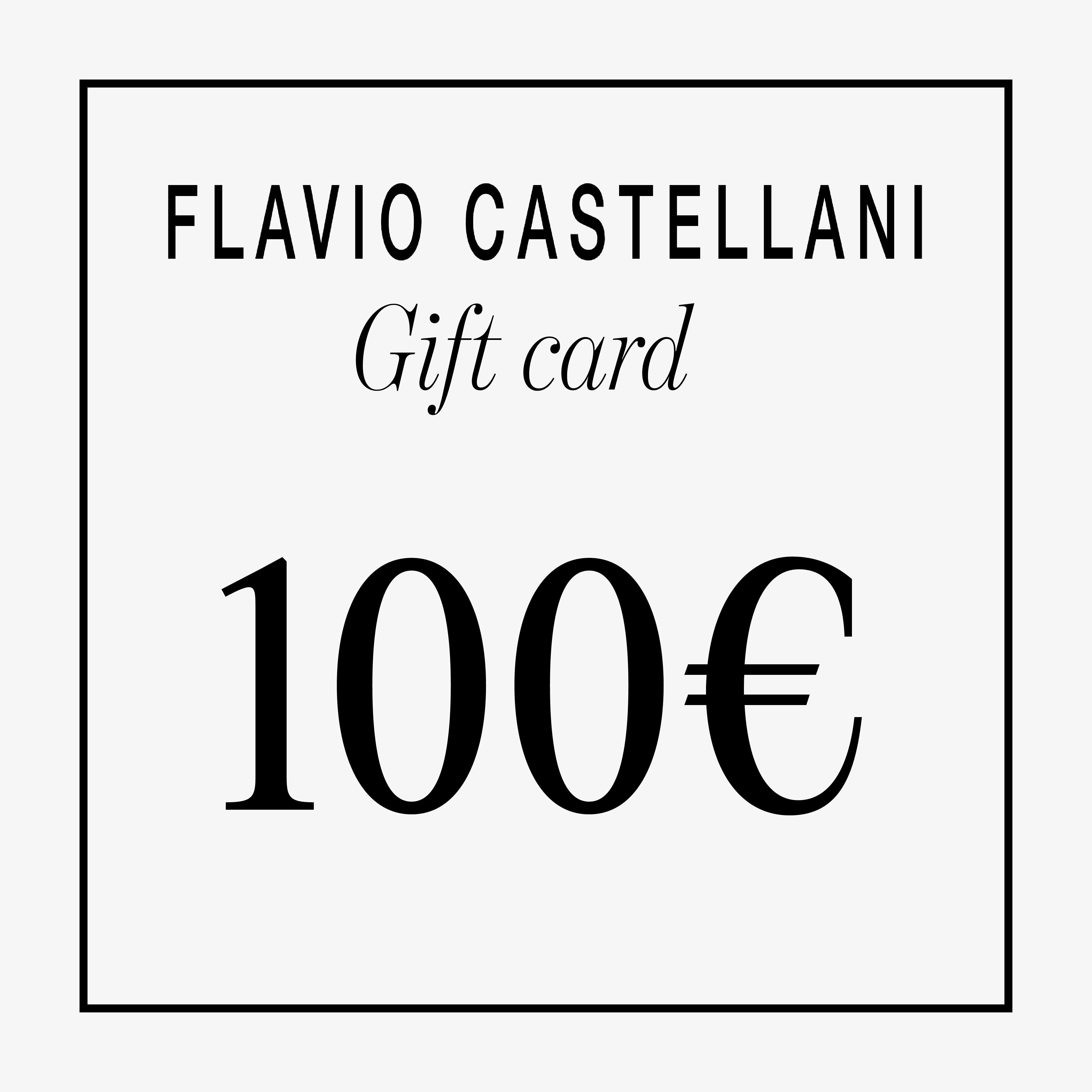 Flavio Castellani Gift Card