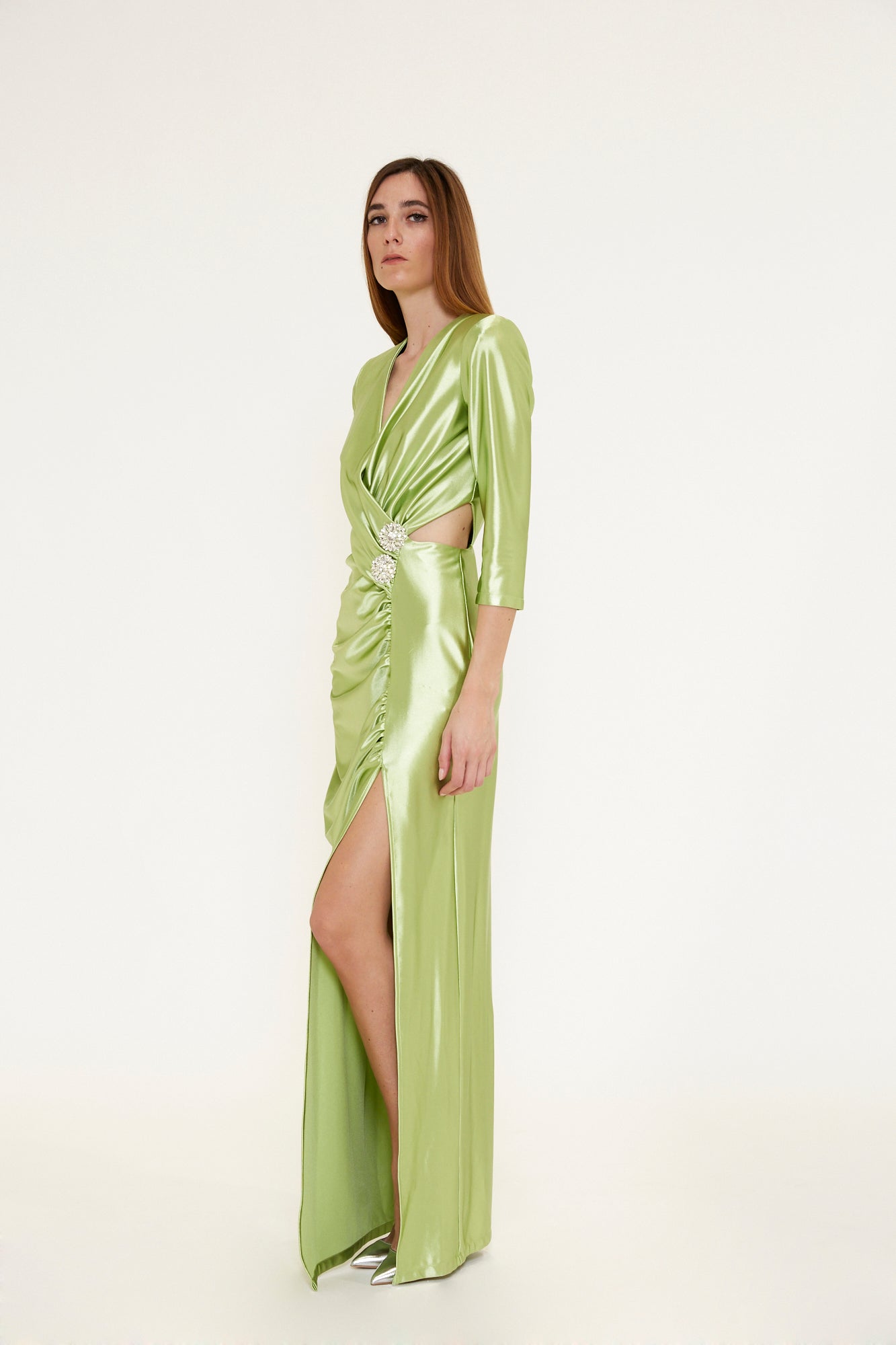 Green Bucaneve dress